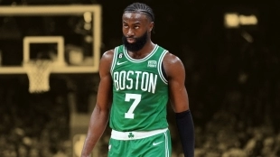 Jaylen Brown, jugador de Boston Celtics.