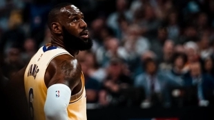 LeBron James, jugador de Los Angeles Lakers.