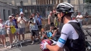 Tadej Pogacar, estrella del ciclismo.