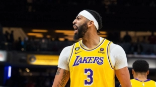Anthony Davis, jugador de Los Angeles Lakers.
