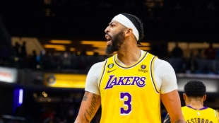 Anthony Davis, jugador de Los Angeles Lakers. 
