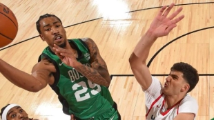 Jay Scrubb está jugando la Summer League con Boston. 