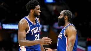 Joel Embiid y James Harden