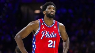 Joel Embiid, estrella de Philadelphia 76ers