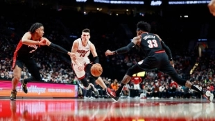 Tyler Herro, clave para el traspaso de Lillard. Foto: gettyimages