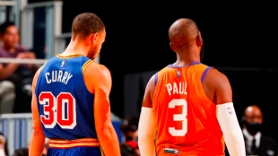 Stephen Curry CP3, nuevos jugadores de GSW.