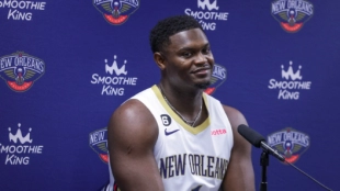 Zion Williamson, jugador de New Orleans Pelicans. 