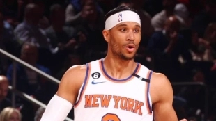 Josh Hart, jugador de New York Knicks.