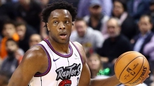 OG Anunoby, jugador de Toronto Raptors.