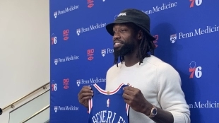 Patrick Berverley, jugador de Philadelphia 76ers.