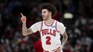 Lonzo Ball habla de su lesión. Foto: gettyimages