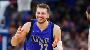 Luka Doncic, estrella de Dallas Mavericks. 