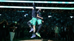 Tatum y Brown. Foto: gettyimages