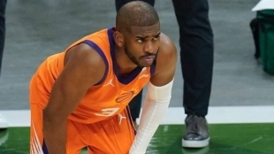 Chris Paul, jugador de Golden State Warriors.