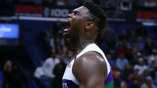 Zion Williamson, jugador de New Orleans Pelicans.
