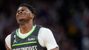 Anthony Edwards, jugador de Minnesota Timberwolves. 