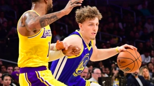 Brandin Podziemski, jugador de Golden State Warriors.