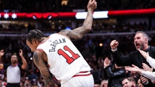 DeMar DeRozan, jugador de Chicago Bulls.