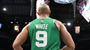 Derrick White, jugador de Boston Celtics.