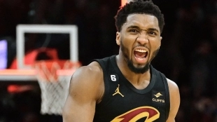 Donovan Mitchell, jugador de Cleveland Cavaliers.