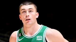 Payton Pritchard, jugador de Boston Celtics.