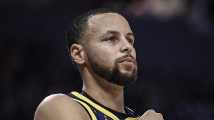 Stephen Curry, estrella de Golden State Warriors.