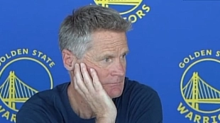Steve Kerr, entrenador de Golden State Warriors.