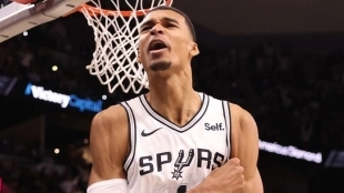 Victor Wembanyama, jugador de San Antonio Spurs.