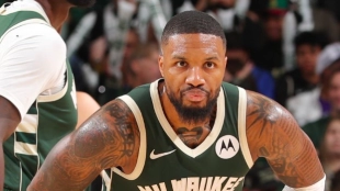 Damian Lillard, jugador de Milwaukee Bucks.