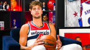 Deni Avdija, jugador de Washington Wizards. 