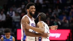 Joel Embiid y James Harden