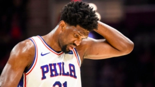 Joel Embiid, jugador de Philadelphia 76ers.