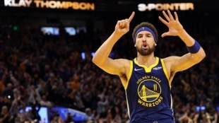 Klay Thompson, amor a Warriors. Foto: gettyimages