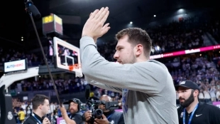 Luka Doncic, lesionado. Foto: gettyimages