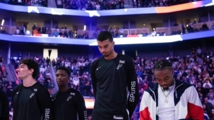 Mejores momentos de Wembanyama en pretemporada NBA. Foto: gettyimages