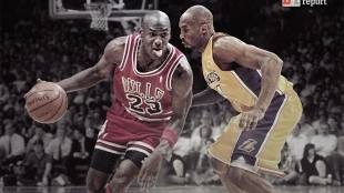 Michael Jordan y Kobe Bryant