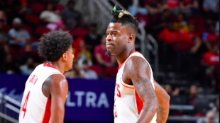 Reggie Bullock, jugador de Houston Rockets. 