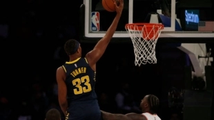 Rumores NBA: Myles Turner, a los Knicks. Foto: gettyimages