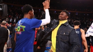 Rumores NBA: Zion Williamson a New York Knicks. Foto: gettyimages