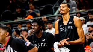 Victor Wembanyama, estrella de San Antonio Spurs. 