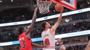 Zach Lavine, molesto por rumores de traspaso. Foto: gettyimages