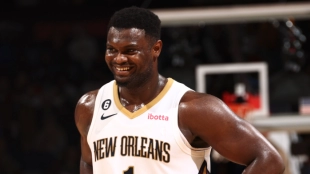 Zion Williamson, jugador de New Orleans Pelicans. 