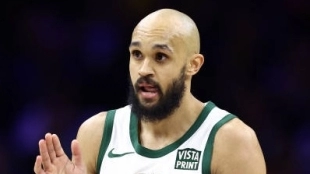 Derrick White, jugador de Boston Celtics.