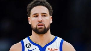 Klay Thompson, jugador de Golden State Warriors.