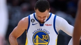 Stephen Curry, estrella de Golden State Warriors.