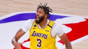 Anthony Davis, jugador de Los Angeles Lakers. 