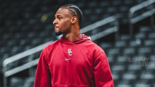 Bronny James, jugador de USC.