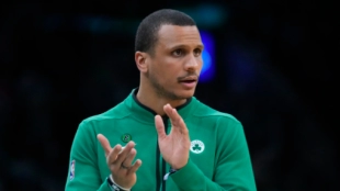 Joe Mazzulla, entrenador de Boston Celtics. 