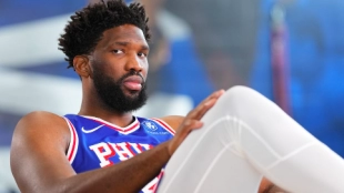 Joel Embiid, jugador de Philadephia 76ers.
