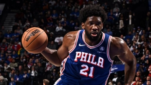 Joel Embiid, jugador de Philadephia 76ers.